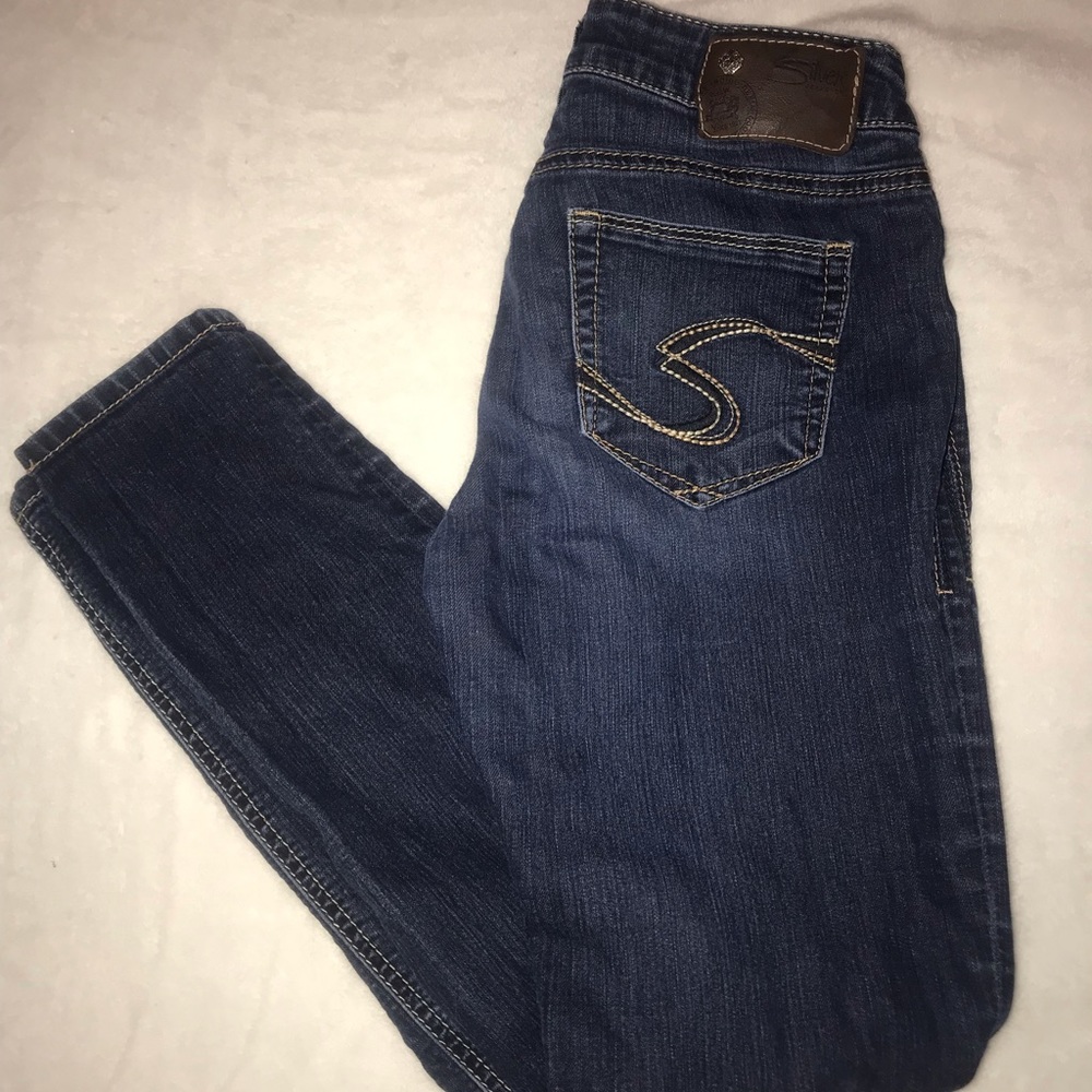 Women’s Silver skinny jeans 28x29